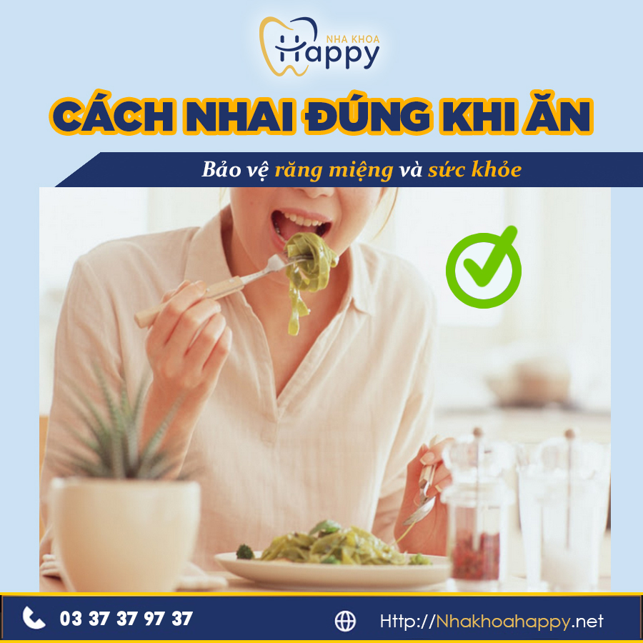 Cách Nhai Đúng Khi Ăn Bảo Vệ Răng Miệng Và Sức Khoẻ