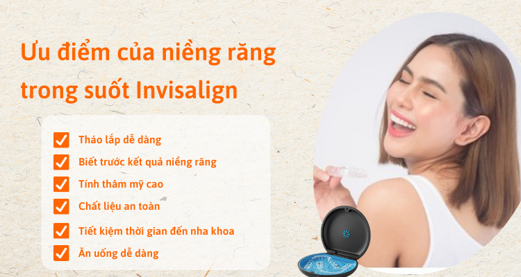 Ưu điểm của niềng răng trong suốt là gì?